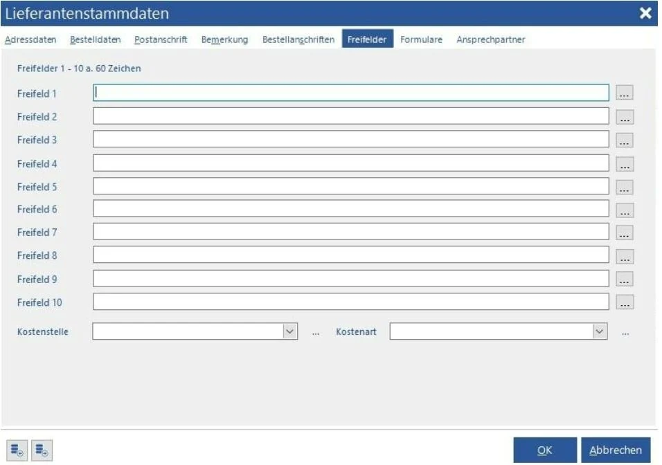 Venalis Screenshot – 2.4.6 Freifelder